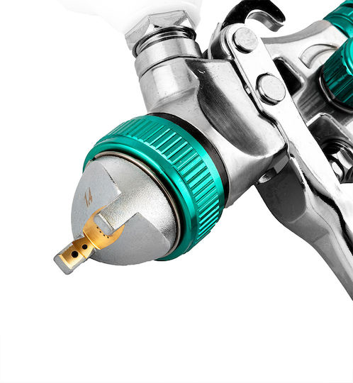 Neo Tools Πιστόλι Βαφής Αέρος HVLP Άνω Δοχείου 1.4mm