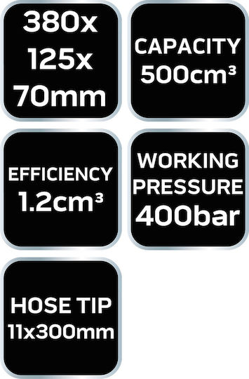 Neo Tools Πιστόλι Βαφής Αέρος Άνω Δοχείου 1mm
