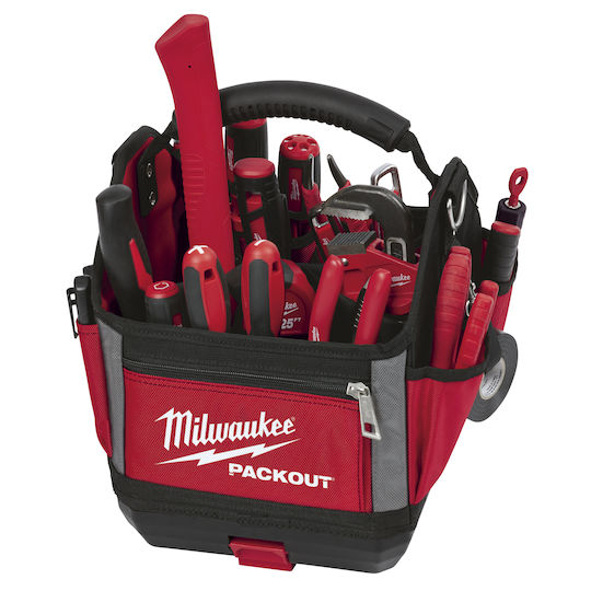 Milwaukee Packout Open Top Hand Tool Bag Red