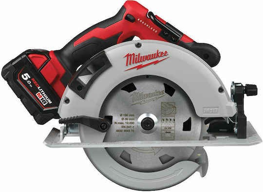 Milwaukee M18 BLCS66-502X Circular Saw 18V 2x5Ah with Dust Extraction System