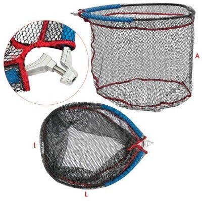 Folding Landing Net 5060 Float 50 X 60 X 45 Cm Eco Mesh Oval Shape