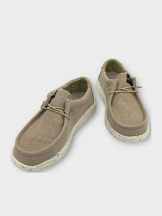 Herren Mokassins in Beige Farbe