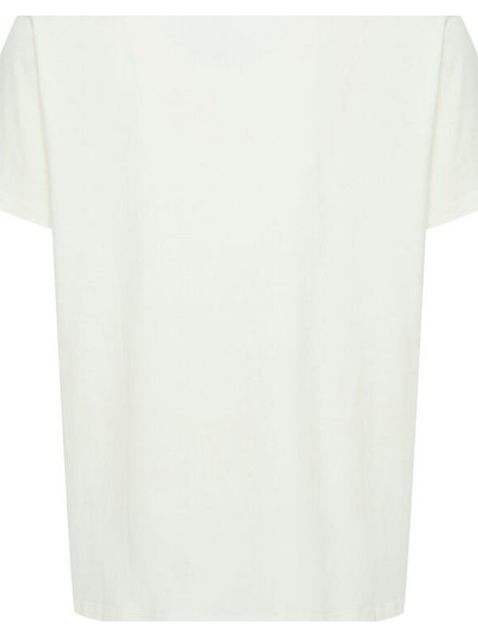 T-shirt Εκρου