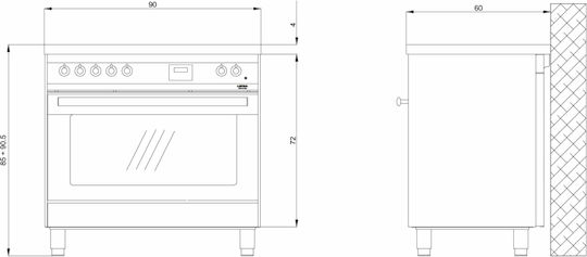Lofra Commercial Restaurant Range