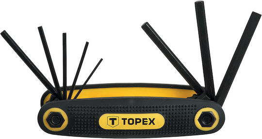 Topex Σετ 8 Κλειδιά Allen