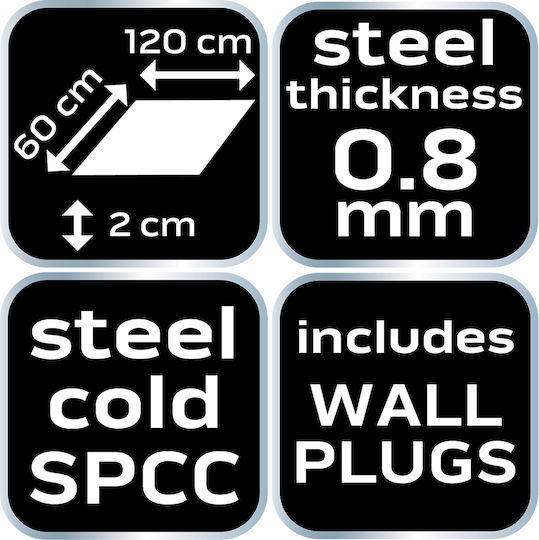 Neo Tools Panou Perforat 60x120cm 1buc 84-501
