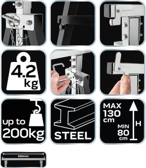 Neo Tools Τραπέζι Συγκόλλησης Αντοχής 200kg 580x58x80cm 84-145