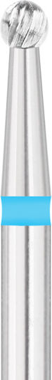 EXO Nail Drill Carbide Bit with Ball Head Blue