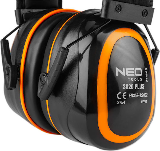 Neo Tools 97-563 Earmuffs with Band 30 dB