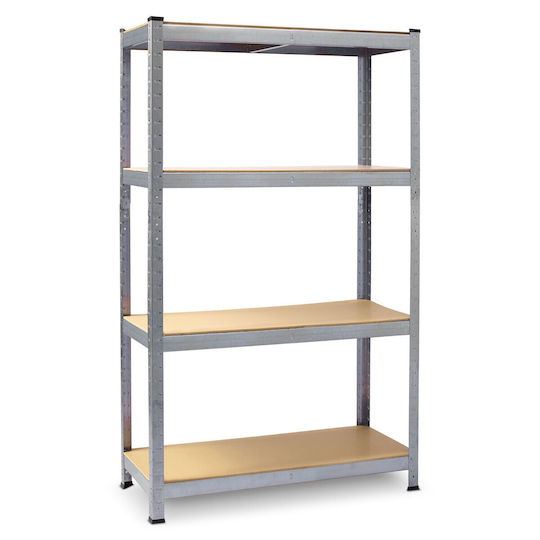 Plonos Ραφιέρα Dexion 90x40x180εκ. με 4 Ράφια Συνολικής Αντοχής 600kg