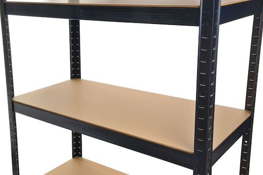 Topeshop Shelf Dexion Galvanized 90x40x180cm With 5 Shelves Total Load Capacity 875kg