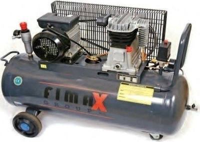 Fimax 71704 Single-Phase Air Compressors with Power 4hp and Airtank 100lt