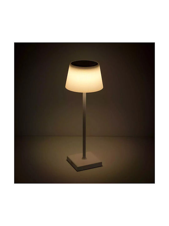 Century Desktop Outdoor Floor Lamp 4W with Warm White Light IP54 White