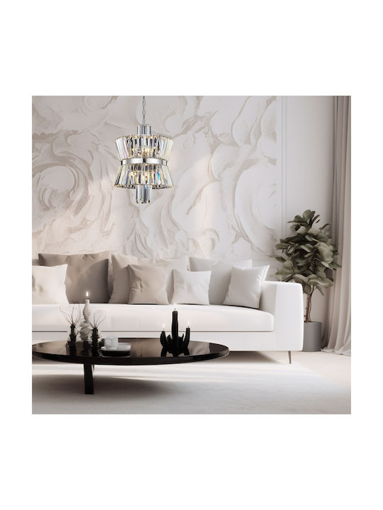 Eko Light Aurelia Πολυέλαιος 8xE14 Διάφανος 2352