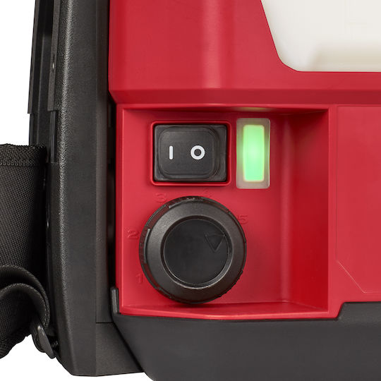 Milwaukee M18 BPFP-WST Pressure Sprayer 18V Solo Battery with Capacity 15lt in White color