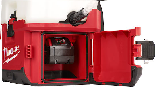 Milwaukee M18 BPFP-WST Pressure Sprayer 18V Solo Battery with Capacity 15lt in White color