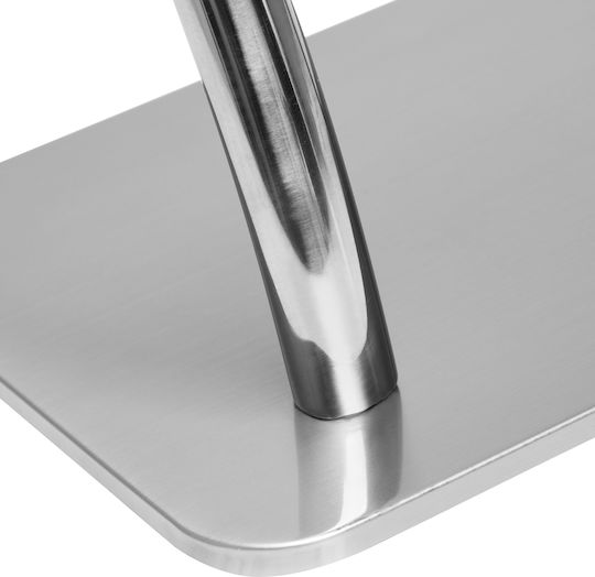 Gabbiano Silver Footstool