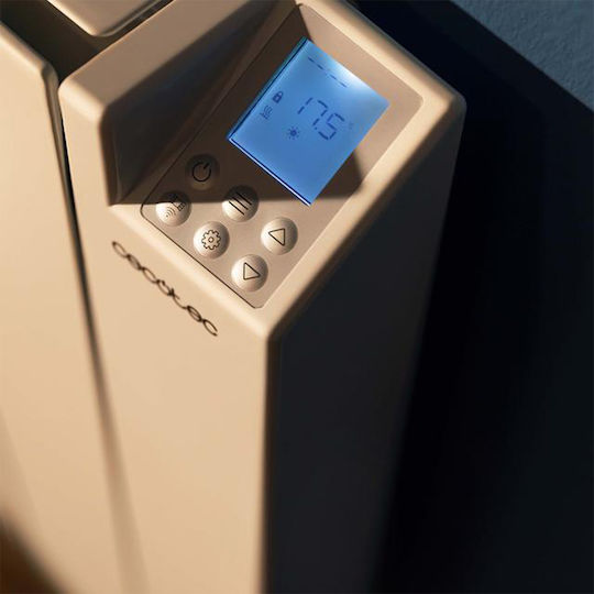 Cecotec Θερμοπομπός Τοίχου 2000W με WiFi 80x58.5cm Λευκός