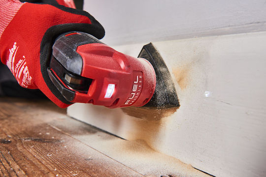 Milwaukee M12 FMT-422X Oscilant Multifuncțional electric Brushless 12V 2x4Ah cu control de viteză