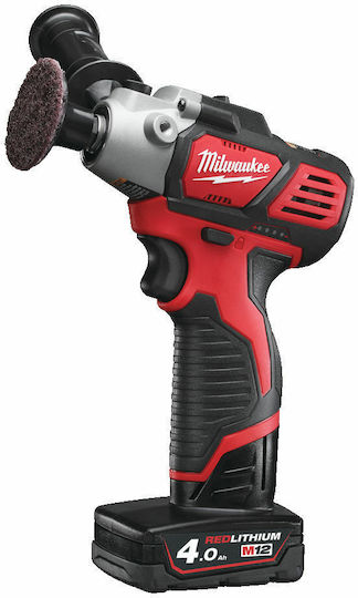 Milwaukee M12 BPS-421X Rotativ Lustruitor 12V 2x4Ah cu Control al Vitezei