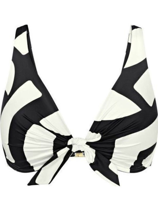 Allure Bikini Σουτιέν ΑΣΠΡΟΜΑΥΡΟ