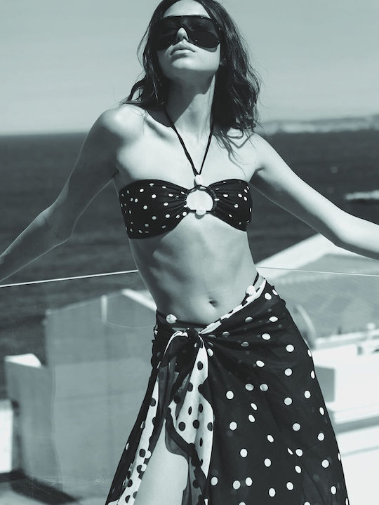 Strapless Bikini Top B Cup με Ενίσχυση Κοκάλινα