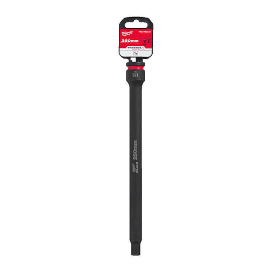 Milwaukee Προέκταση Καστάνιας Shockwave με Καρέ 1/2" και Μήκος 250mm