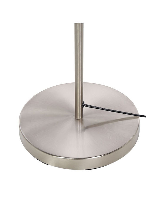 Beliani Floor Lamp Silver