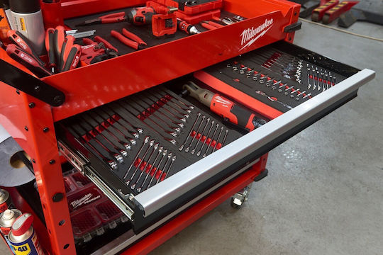 Milwaukee Rollbar Metallisch Werkzeugkiste