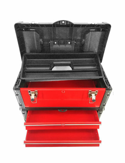 AWTools Rollbar Metallisch Werkzeugkiste