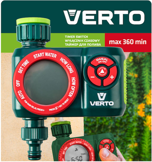Verto Irrigation Programmer Faucet Battery 1 Output