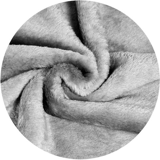 AIO Factory Κουβέρτα Μονή 160x200εκ. Gray