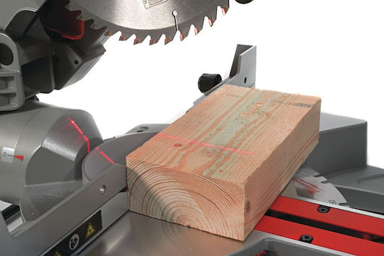 Milwaukee M18 SMS216-0 Battery Miter Saw Sliding with Laser Cutting Guide and 216mm Disc Diameter Solo