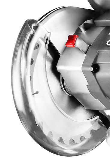 Graphite Kapp- und Gehrungssäge Elektrisch 1800W Schiebesäge mit Schnittführung Laser & Scheibendurchmesser 210mm