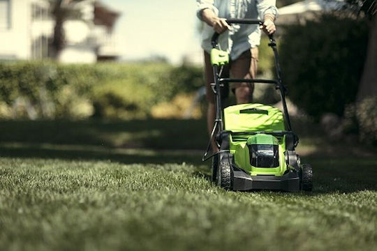 Greenworks G40LM41K4 Μηχανή Γκαζόν Μπαταρίας 40V
