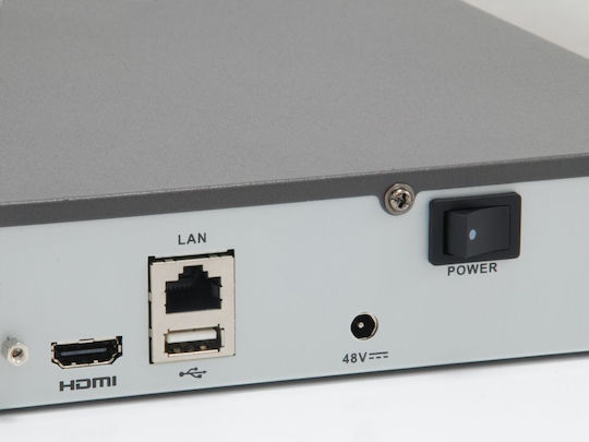 Level One NVR-0504 Καταγραφικό NVR 4 Καναλιών
