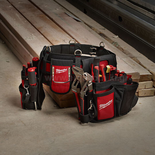 Milwaukee Fabric Tool Belt with Hammer Slot