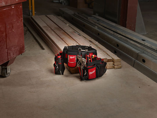 Milwaukee Fabric Tool Belt with Hammer Slot
