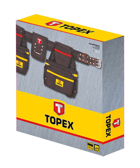 Topex Werkzeuggürtel Gürteltasche Werkzeuggürtel Stoff