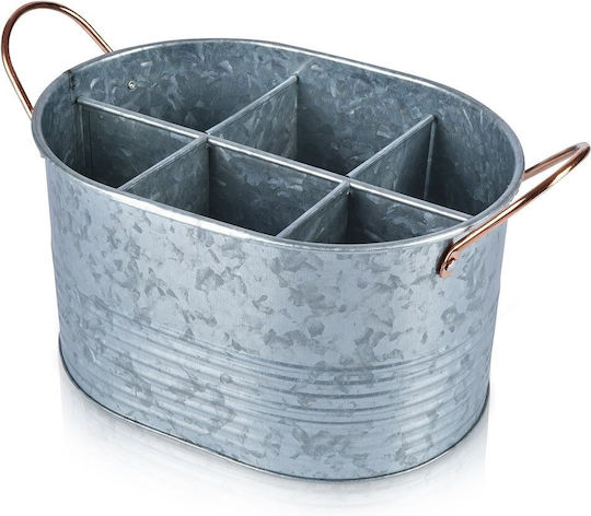 Decorative Bucket Garden Metal 29cmx18.5cmx17.5cm FZ1000840
