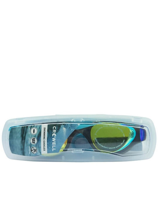 Crowell Splash Swimming Goggles Kids with Anti-fog Lenses Blue