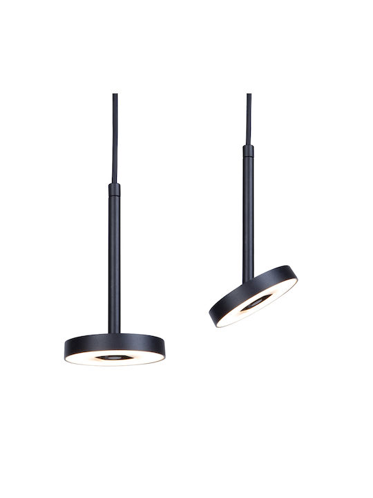 Gekas Rezistent la apă Corp de iluminat de Exterior cu LED Integrat în Culoare Negru 43-700413