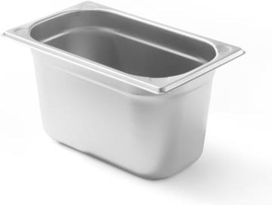Gn 1/4 Stainless Steel Container Kitchen Line Height 100 Mm Hendi 806531