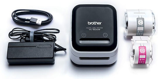 Brother Vc-500w Label Printer Zink USB, Wi-Fi