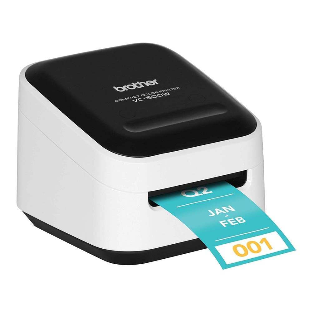 Brother Vc-500w Imprimantă de Etichete Zink USB, Wi-Fi Color