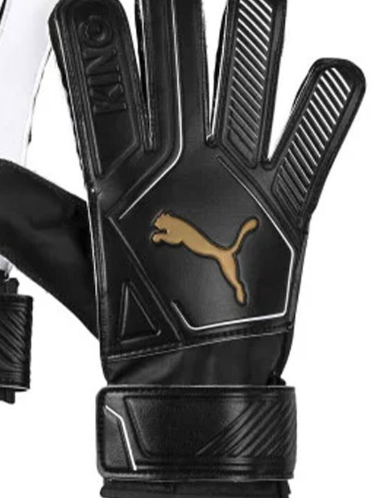 PUMA King 4 Γάντια Τερματοφύλακα Ενηλίκων Μαύρα