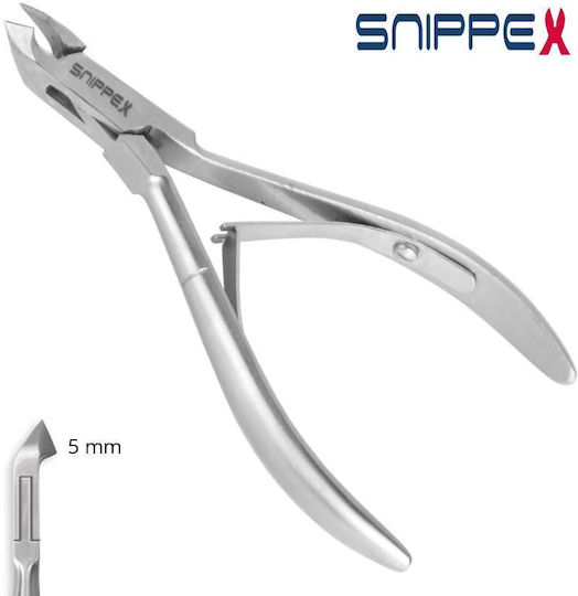 Snippex Snippex Cuticle Clippers Inox Double Spring 10cm With 4mm Blade Thickness