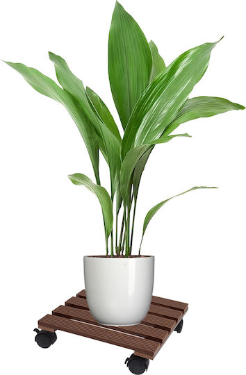 Progarden Suport pentru ghiveci din plastic Maro 29bucx29buccm.