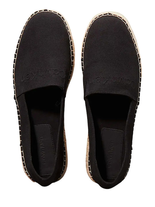 Herren Espadrilles in Schwarz Farbe
