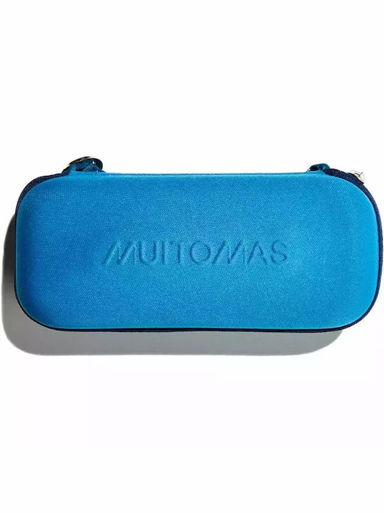 Muitomas Regenschirm Kompakt Blau